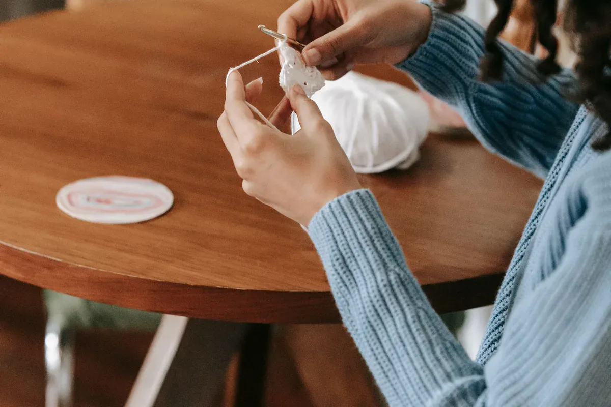 Did you really crochet this? Yes, and here is how to tell