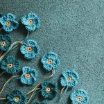 Crochet Sunflower Bun Ring (2 in.) view 2
