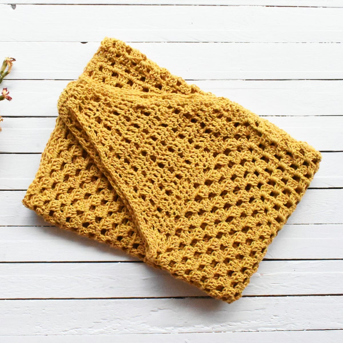 Crochet Cotton Key Wristlet